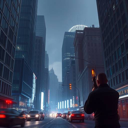 Modern Urban Cityscape for Shooting