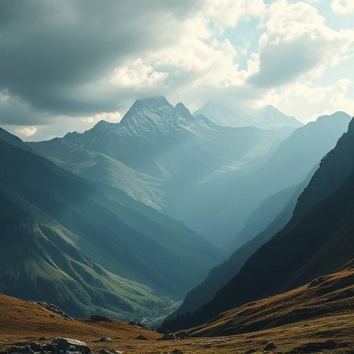 Stunning Mountain Landscape for Filming